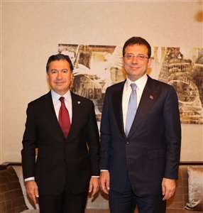 Başkan Aras İmamoğlu'nu ziyaret etti haberi